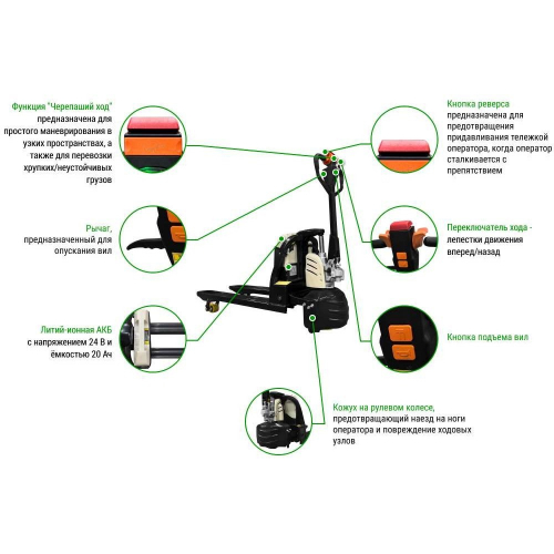Самоходная тележка PROLIFT M2 SK15