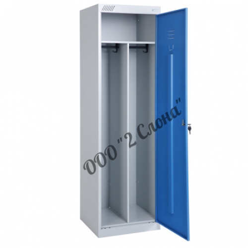 Металлический шкаф для одежды эконом ШРЭК-21-530
