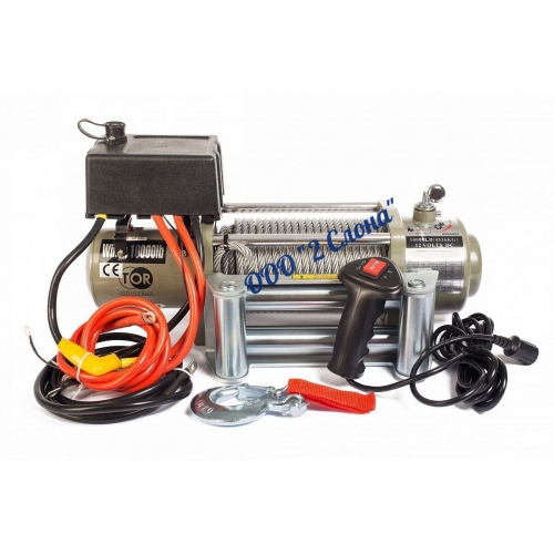 Лебедка автомобильная TOR ЛА S10000 г/п 4536 кг 28 м 12V