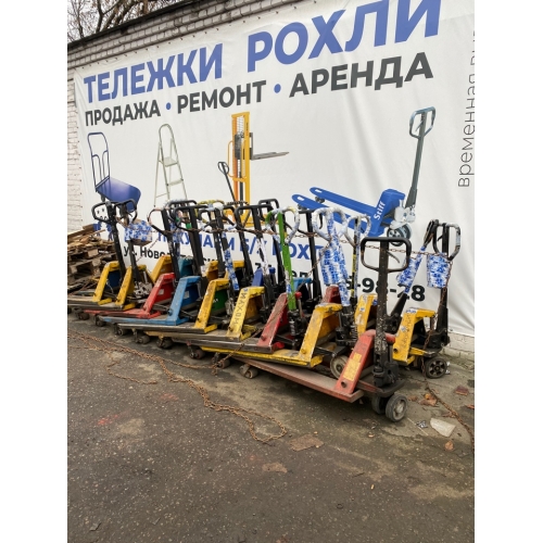 Тележка гидравлическая с длиной вил 1,15 метра