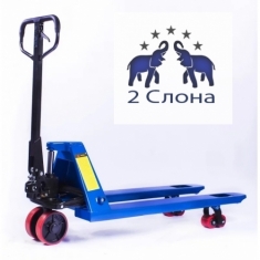 Тележка гидравлическая 2500 кг 1150 мм полиуретановые колеса TOR RHP(BF) PRO